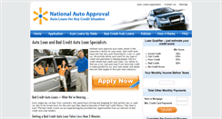 Desktop Screenshot of nationalautoapproval.com